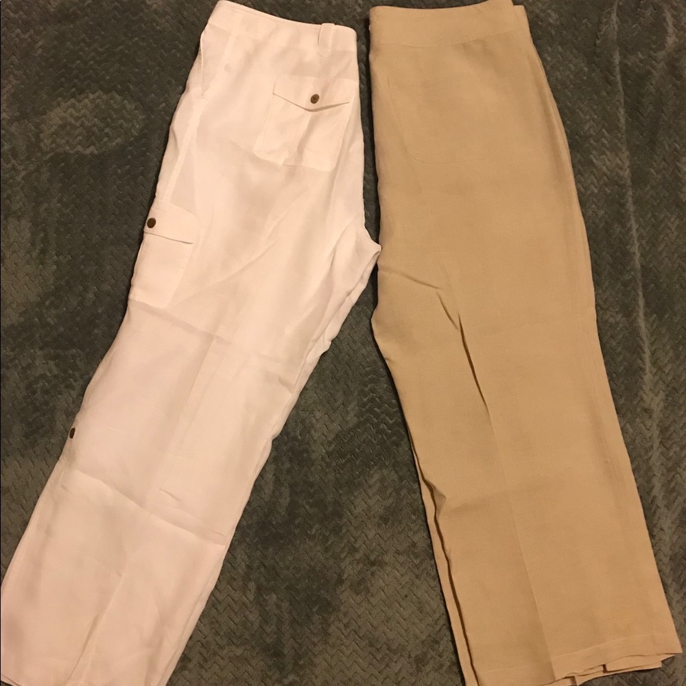 Linen Saks pants